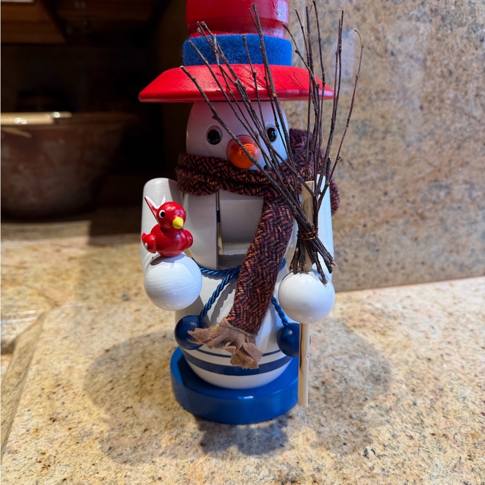 NEW with Tags, Steinbach Chubby Snowman